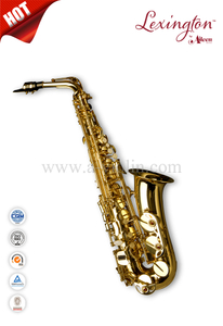 Golden Lacquer Eb Key Alto Saxophone ( SP1001G )