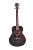 36\'\' Dark Brown High Density Man-made Wood Travel Acoustic Guitar (AF386-36)