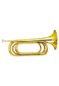 Factory Wholesale F Key Brass Bugle Instruments(BUH-G111G)