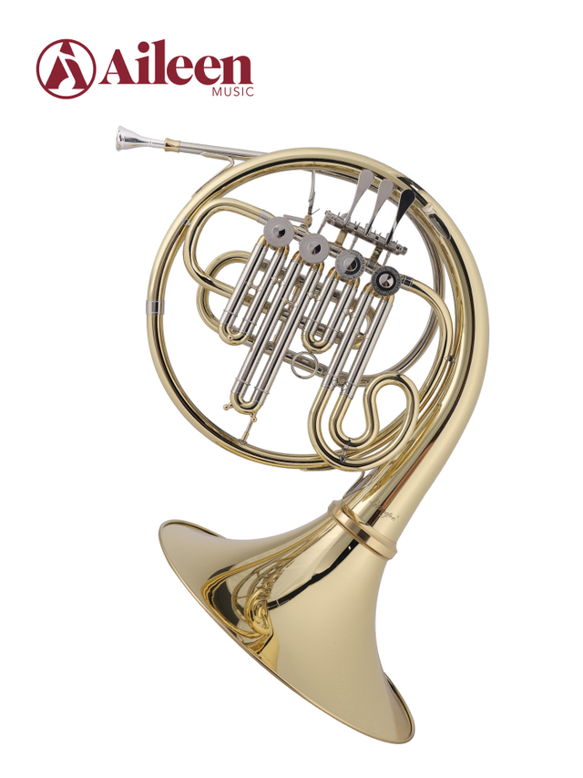 FH-M100G New Professional Separated Bell 4-Keys Single French Horn