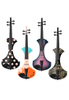 AV-D501 New The 20th Anniversary Decal Paper Design Patent Electric Violin 4/4
