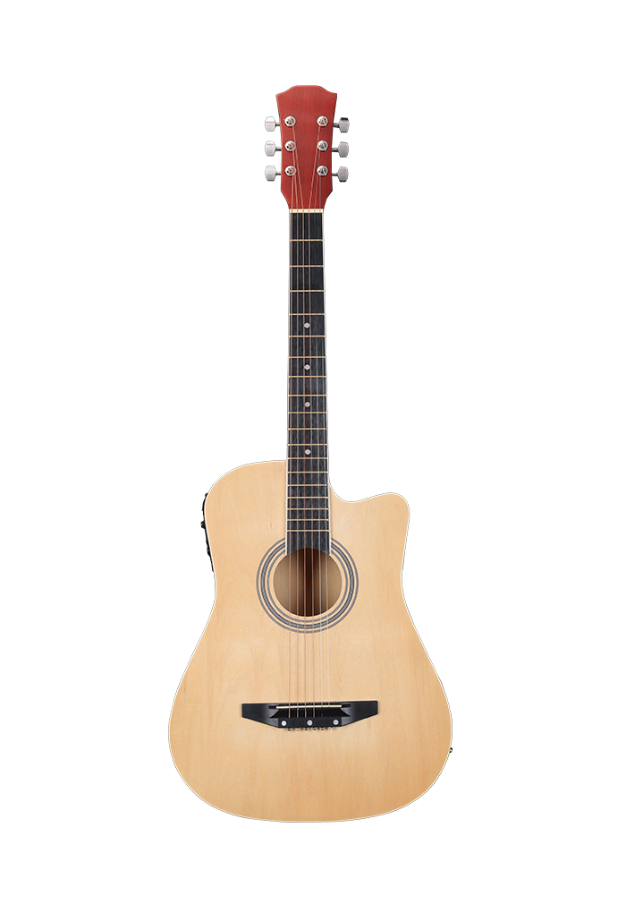 AF38LCE New Glossy Finish 38" Entry Level Acoustic Guitar