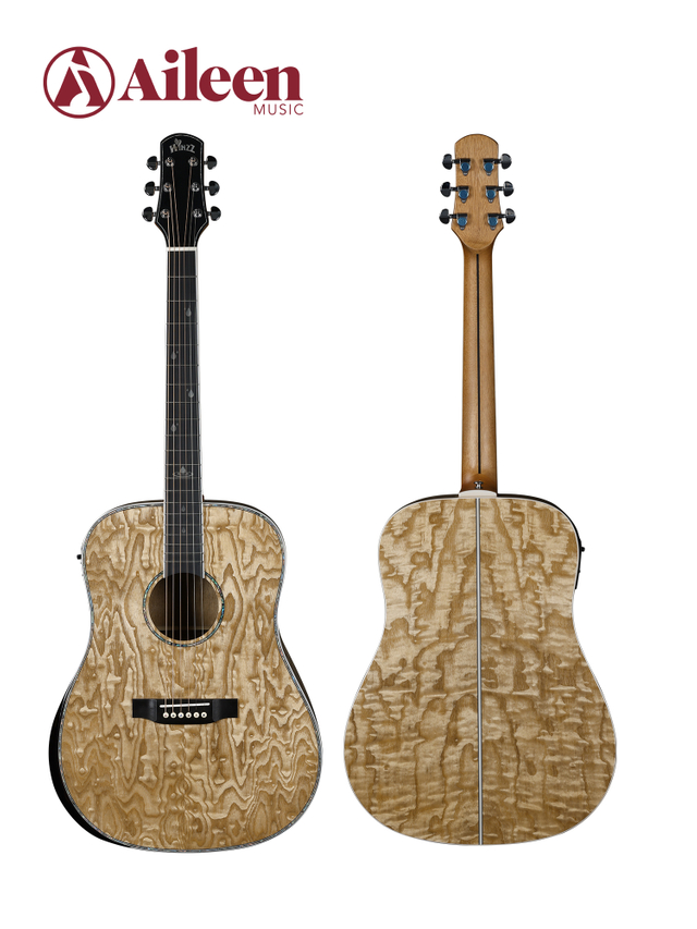 Winzz factory D shape 41 inch acoustic guitar High glossy(WAG904E-D)