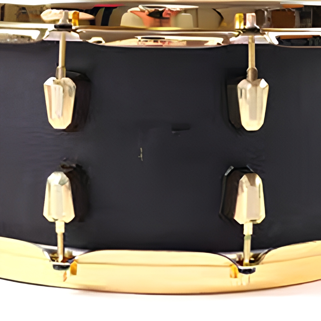 SN- LBG1 14''x6.5'' Aluminum Drum Shell 8 Zinc Alloy Lugs Professional Snare Drum