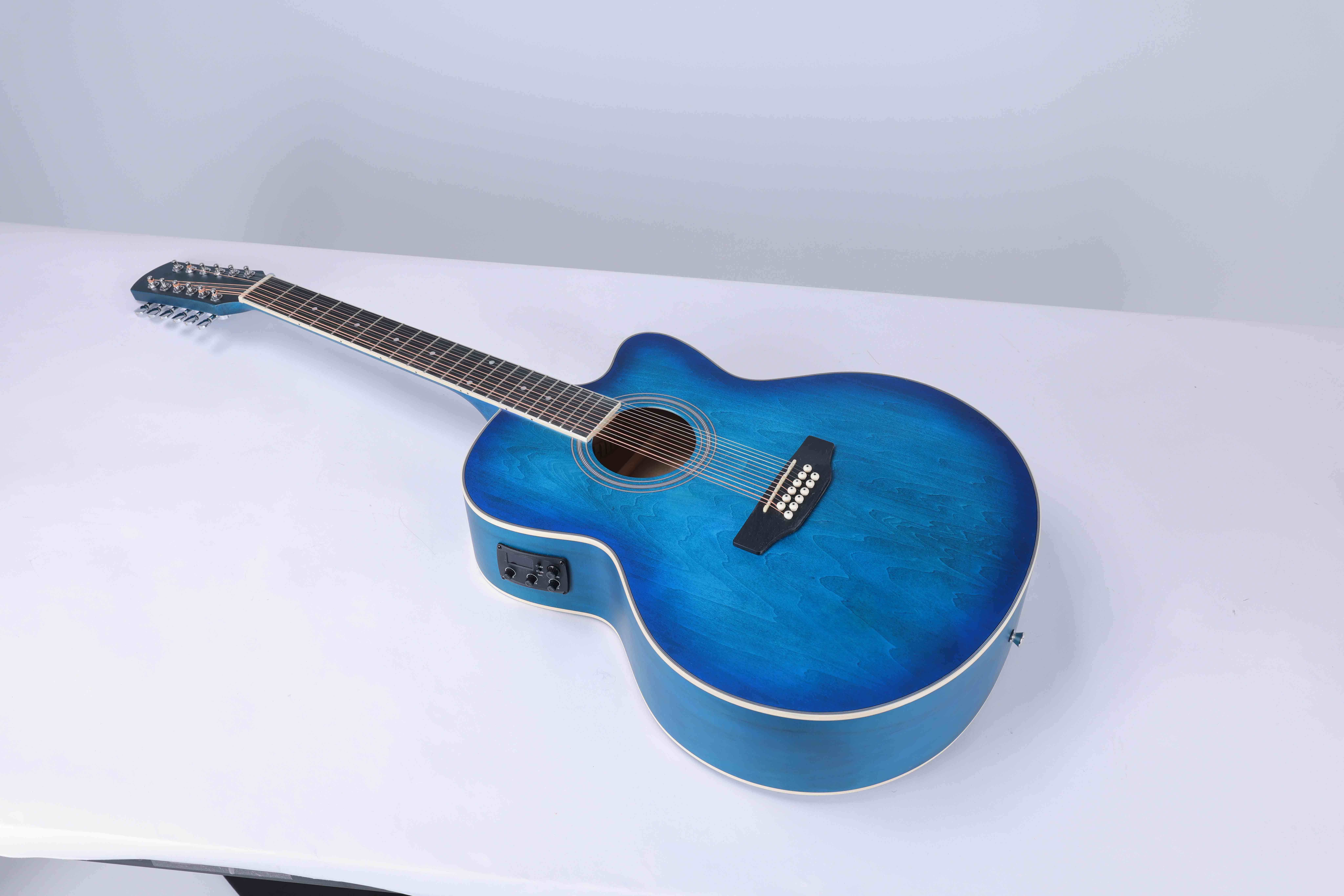 AF-H01CE-12 Hand Rubbed Finish 12 Strings Acoustic Guitar
