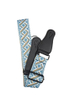 GS130 Factory Wholesale Adjustable Embroidered Style Nylon Guitar Strap