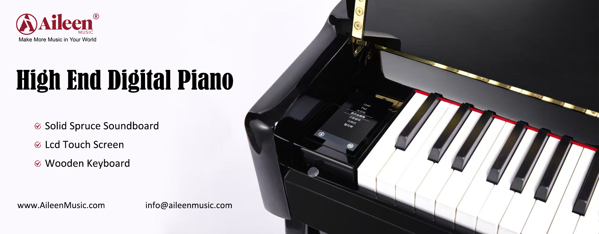 High end digital piano banner2