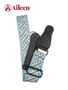 GS130 Factory Wholesale Adjustable Embroidered Style Nylon Guitar Strap
