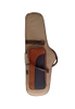 TSC0224 High Quality Brown And Black Tenor Saxophone Case