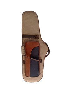 TSC0224 High Quality Brown And Black Tenor Saxophone Case