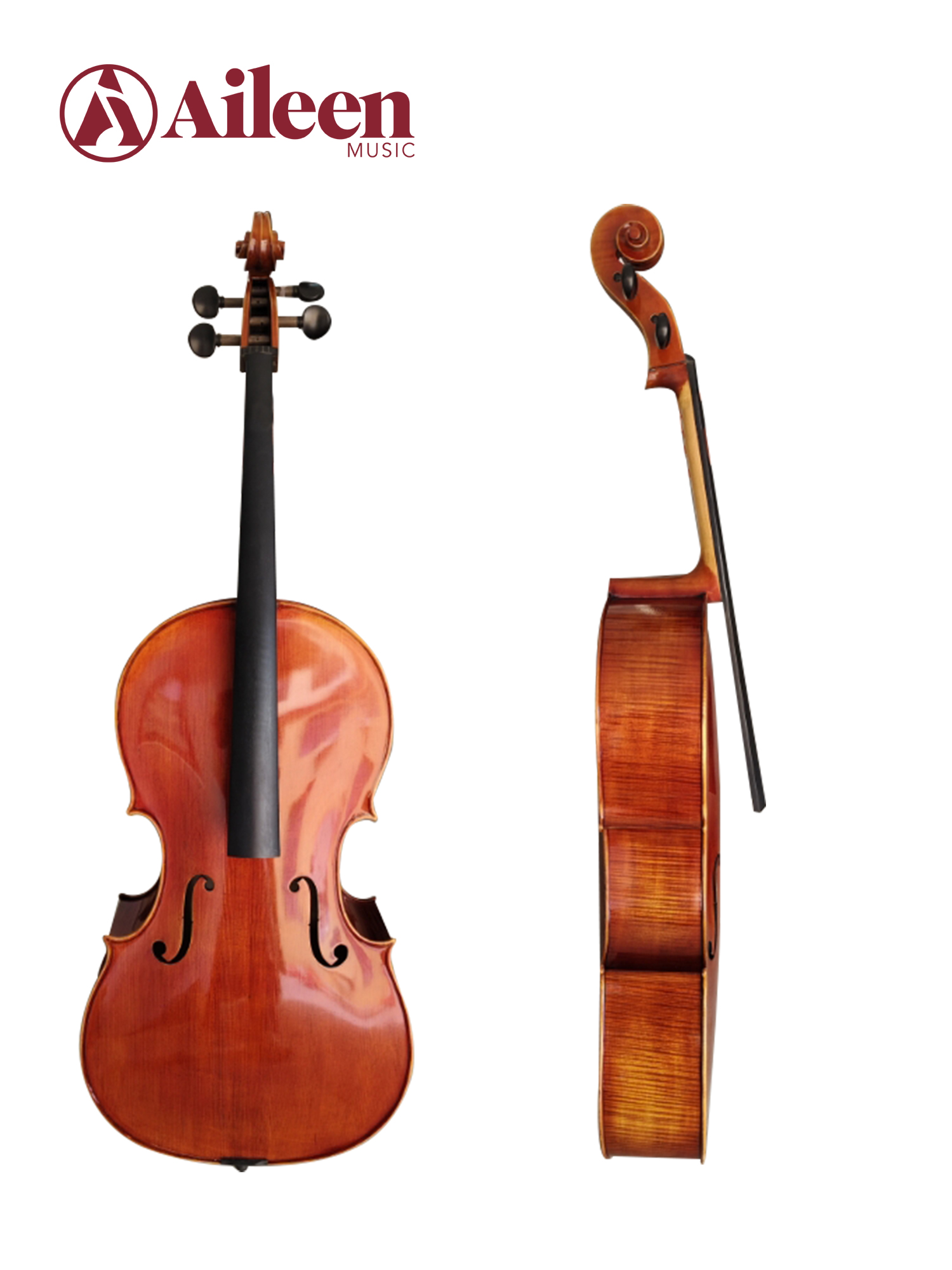 Best Beginner Cello Solid 1/2 Cello Instrument for Sale(CH200S)
