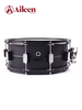 SN-LBB1 14''x5.5'' Aluminum Drum Shell Black Drum Circle Professional Snare Drum