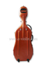 Strong Red Fiberglass 4/4 Cello Case with Wheels(CSC002)