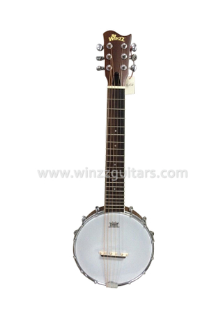 26" 6 strings black walnut fingerboard Travel banjo (ABO126)