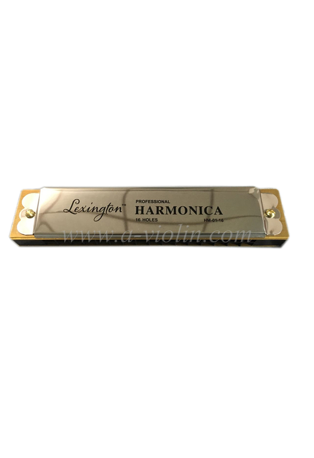 16 hole Metal harmonica (HM-01-16)