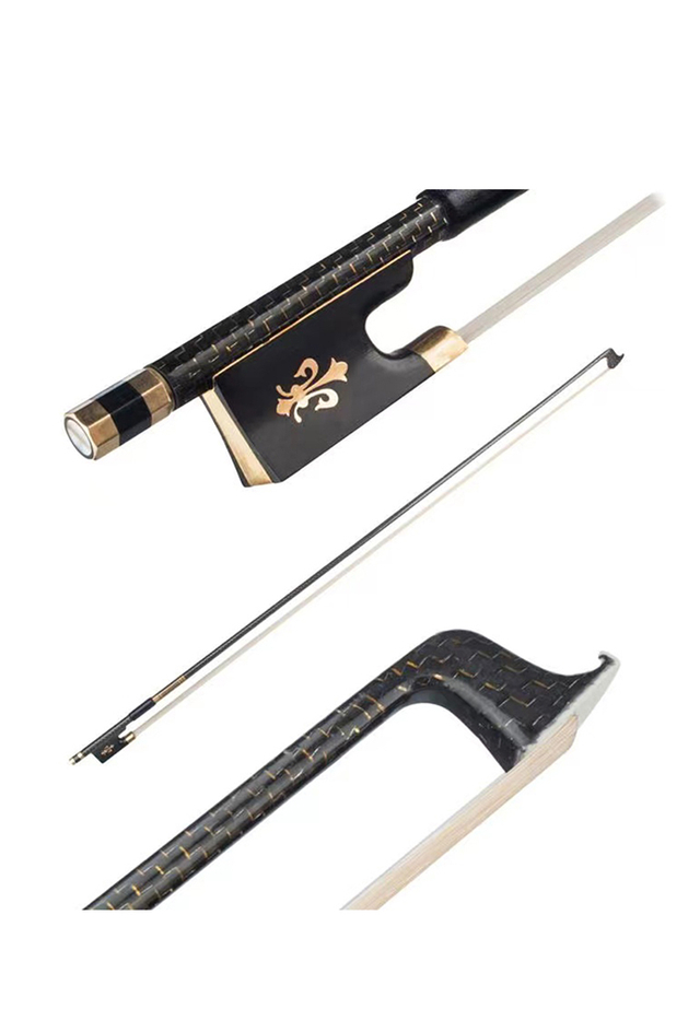 Professional 1/4 Carbon Fiber Violin Bow Hair(WV900CG-B)