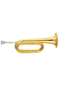 General Grade Gold Lacquered bB Key Post Horn(PTH-G344G)