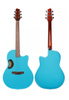Customizable color Carbon Fiber 41" Round back acoustic guitar(AFO300C)