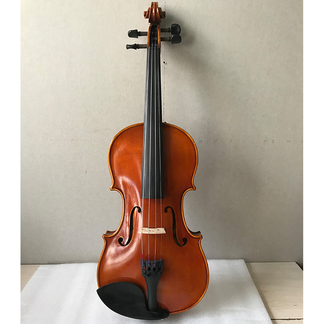 Entry-level Antique Style Oil Varnish Flamed Violin (VH100Y-N)
