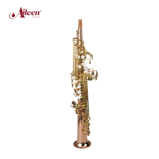 Rose brass body bE key sopranino saxophone (SPSP-G501G)