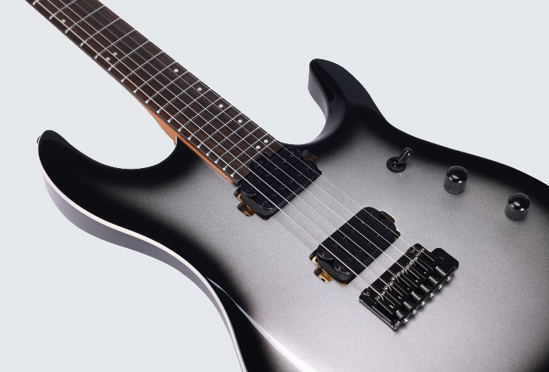 WINZZ Design Glossy Orbit Series 39" Electric Guitar WOS100-24 SS