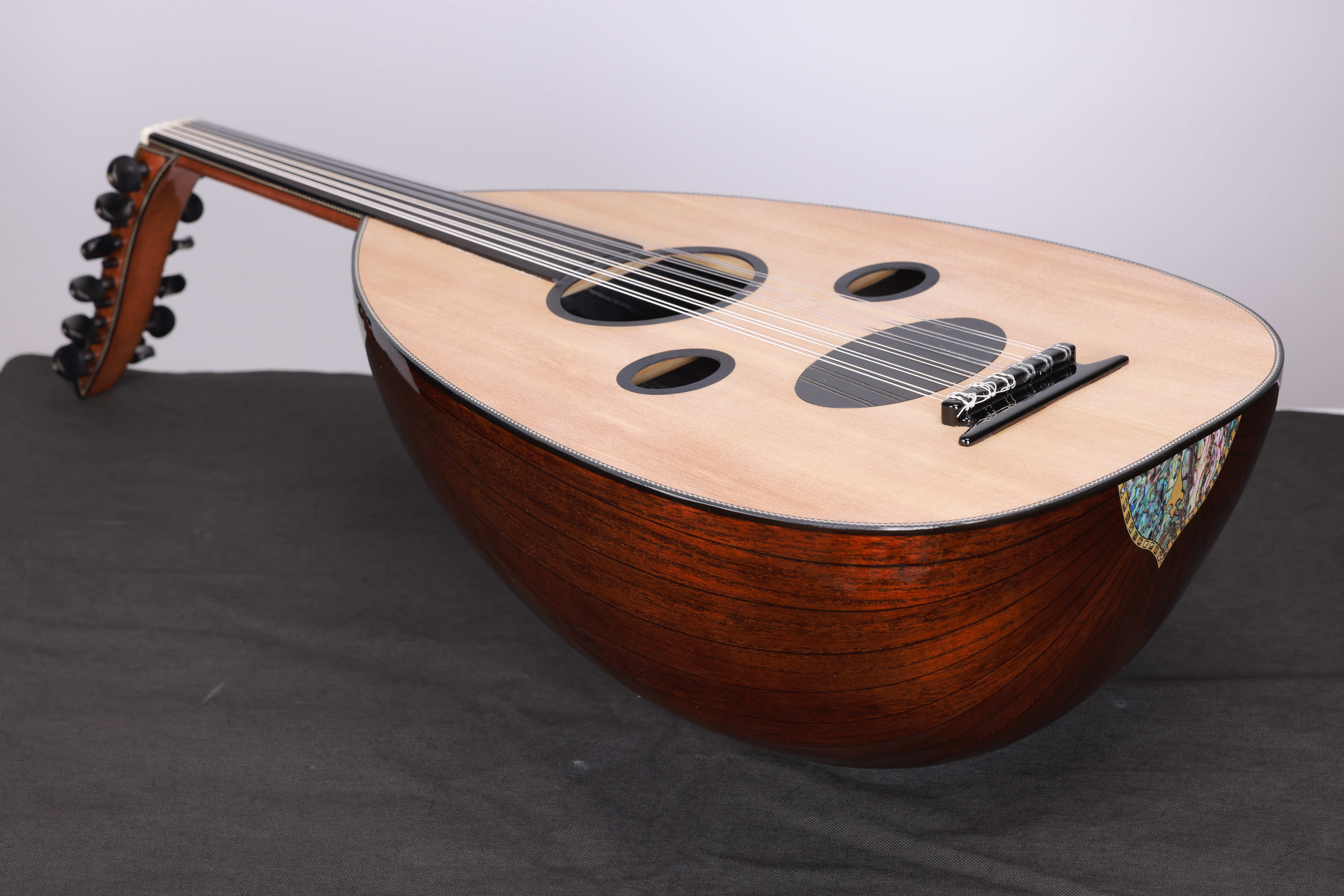 Turkish Professional Musical Instrument All Soild Oud