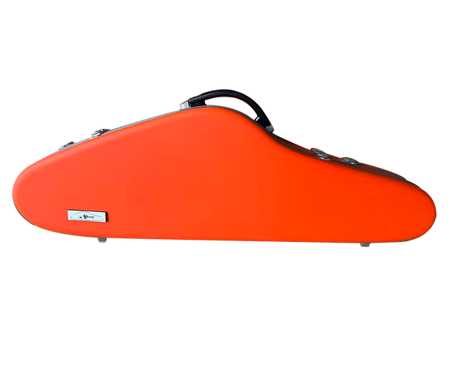 Aileen Patent Soft-Touch Violin Case – Ultra-Light Composite PC Shell with Hygrometer & Plush Velvet Interior (CSV-F18Y)