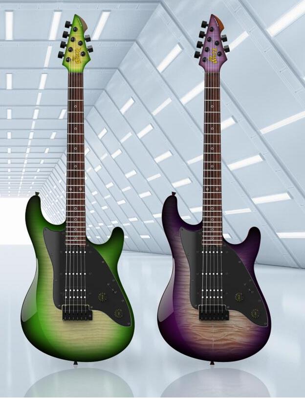 WGS150MF Professional WINZZ Design Gravity Series S Model Pro Glossy Finish Electric Guitar