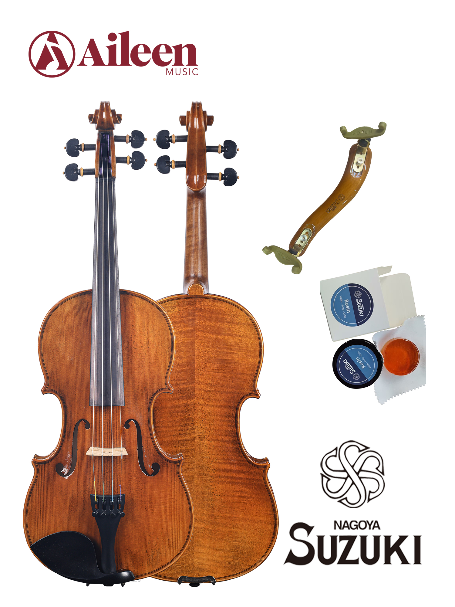 SV-20AL New Arrival Spirit And Oil Mixed Varnish 4/4-1/4 Suzuki Violin Advanced Violin