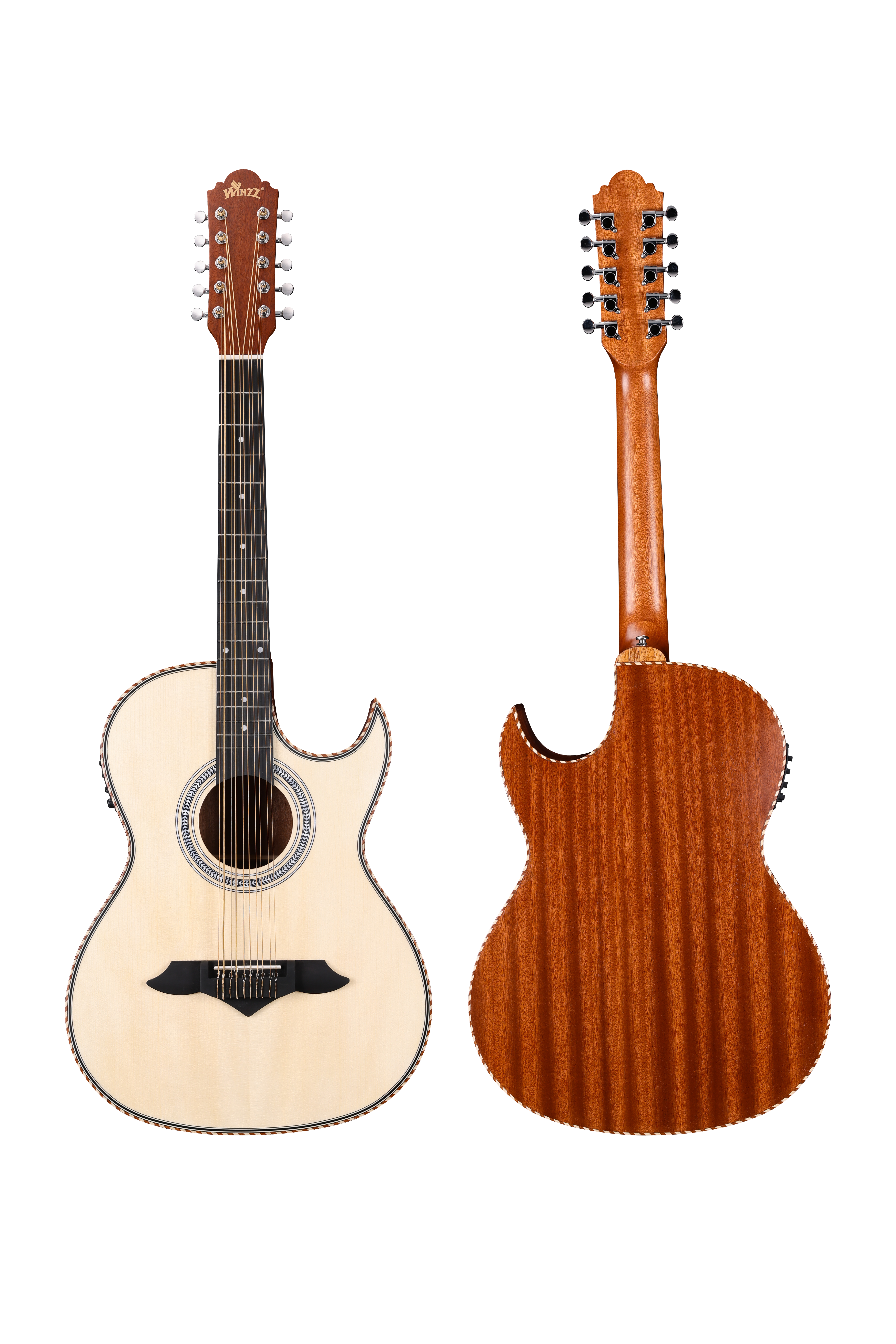 AF16CE-10 Hot Selling 10 Strings 41" Student Acoustic Guitar 