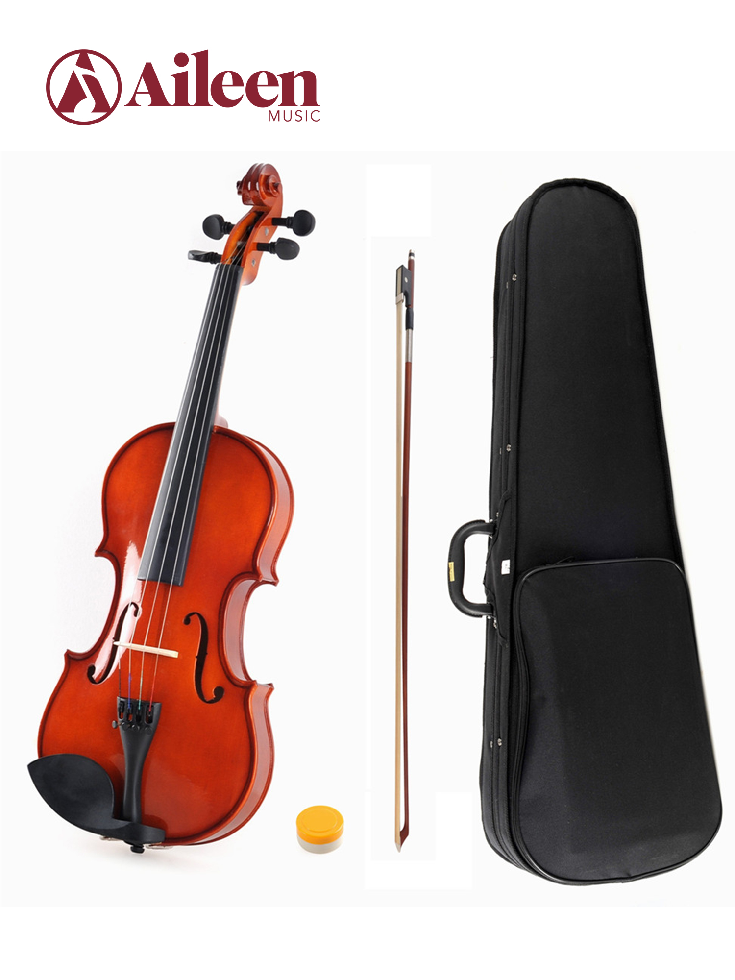 Dyed hardwood part student acoustic violin(VG106)