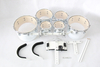 MTSDZ Professional Percussion Instruments Marching Tom Set