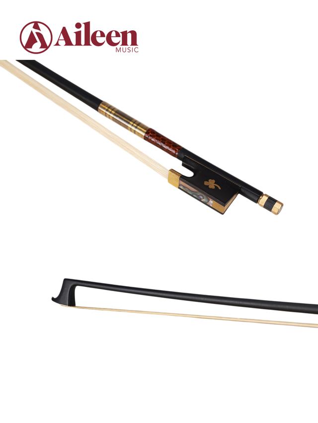 Student-Grade Carbon Fiber Violin Bow with Ebony Frog & Abalone Slide (WV885C)
