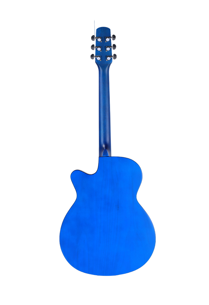 AF001L-40 Hot Sale Glossy Finish Matt Finish Entry Level 40" Acoustic Guitar 