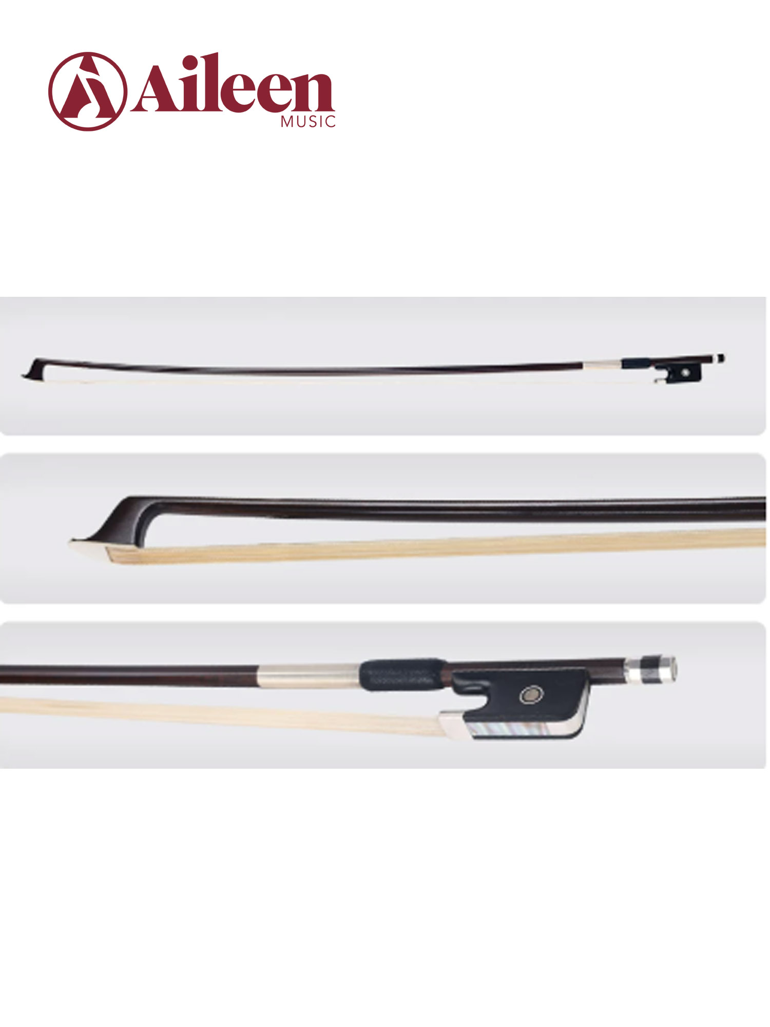HW-BA22 WANKA Premium Quality German Imported Pernambuco Viola Bow 