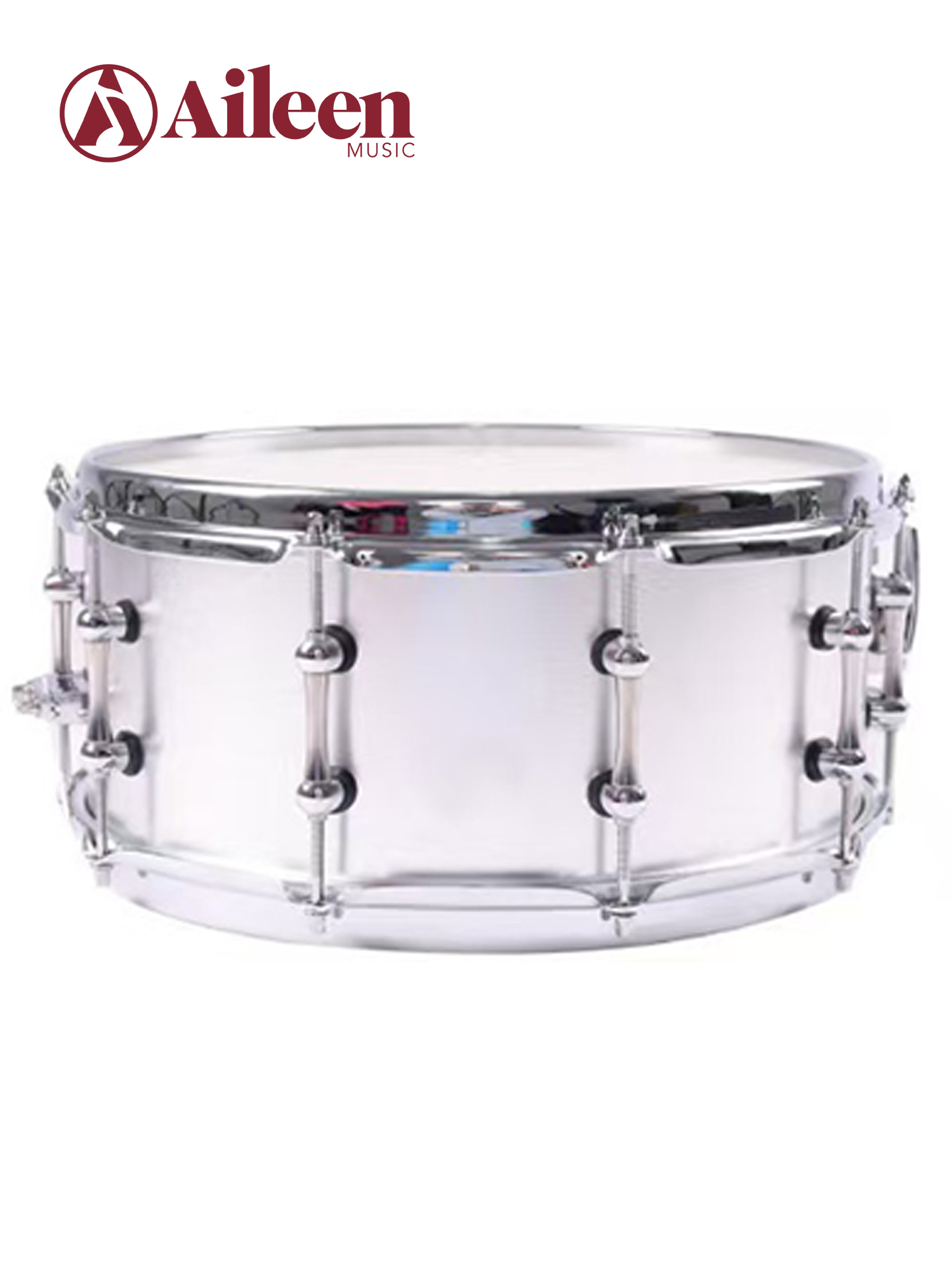 SN-LSS2 14''x6.5'' Aluminum Snare Drum Shell Matte Finish Professional Snare Drum