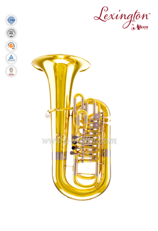 3/4 F Key Yellow brass Piston Lacquer Finish jinbao f tuba (TU600G)