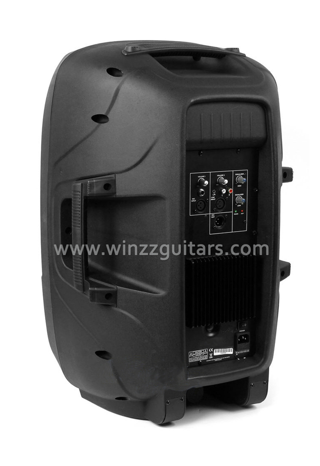120W Power Woofer Plastic Cabinet PA Speaker ( PS-1512AP )