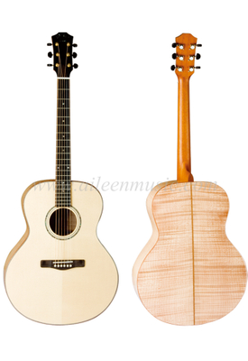 42 Inch Jumbo Guitar All Solid Acoustic Guitar (AFH420) - Aileen Music