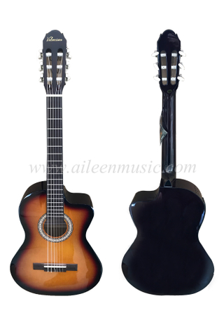 36 inch cutaway small spanish guitar (ACG101CE)