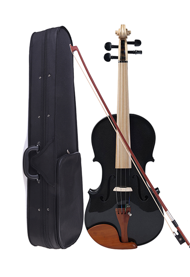 4/4-1/8 Solid violin with Including student rosin & bridge(VG105EW)
