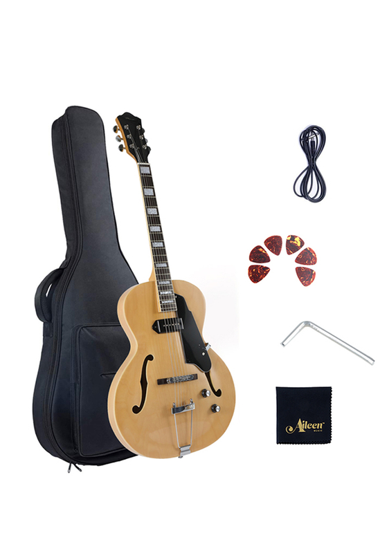 Best Maple round body solo jazz style electric guitar (EGJ901)