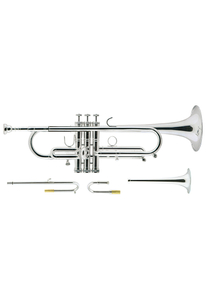 bB Silver plated Brass body Trumpet-High Grade(TP-H380S)