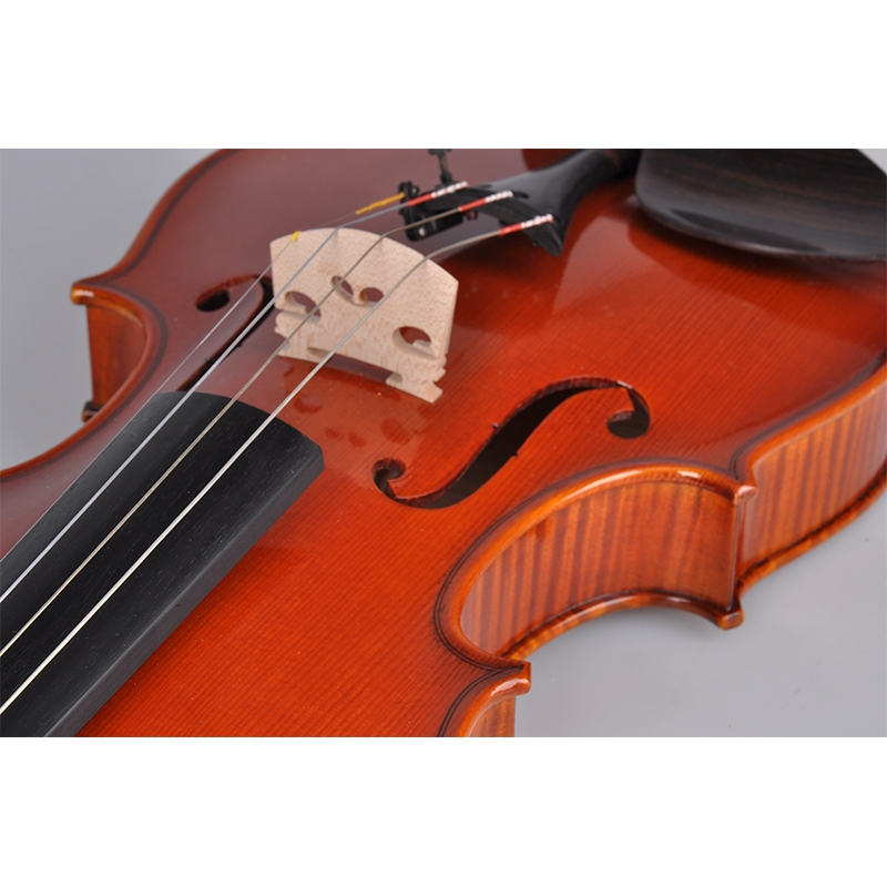  Professional Solid Spruce Top Ebony Accessories Advanced Violin (VH200D)