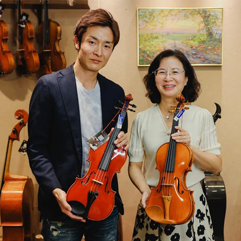 Suzuki Musical Instruments CEO Yuma Onoda visited Aileen Music for exchanges and negotiations.