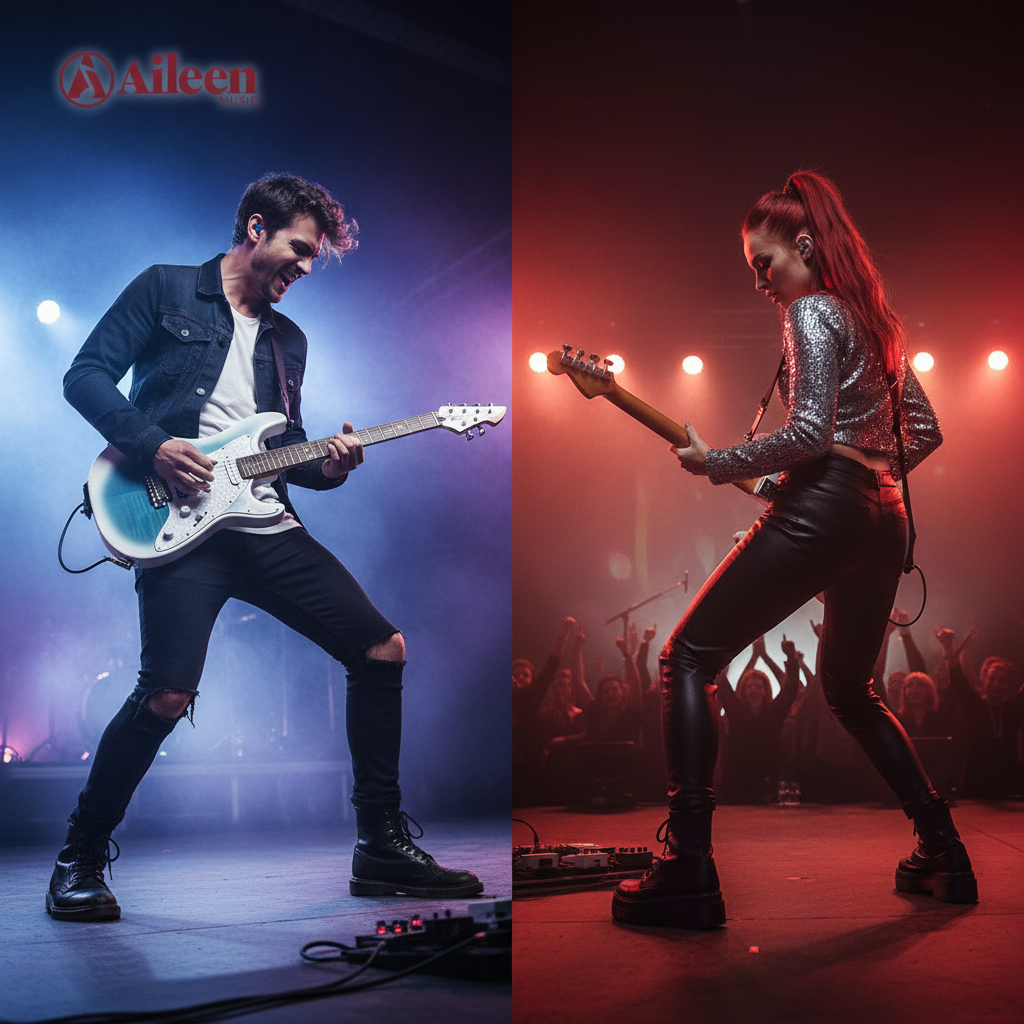 WINZZ Gravity Series Pro Electric Guitar – Okoume Body, Roasted Maple Neck, HSS Alnico V Pickups, 2-Point Tremolo Bridge (WGS150MF)