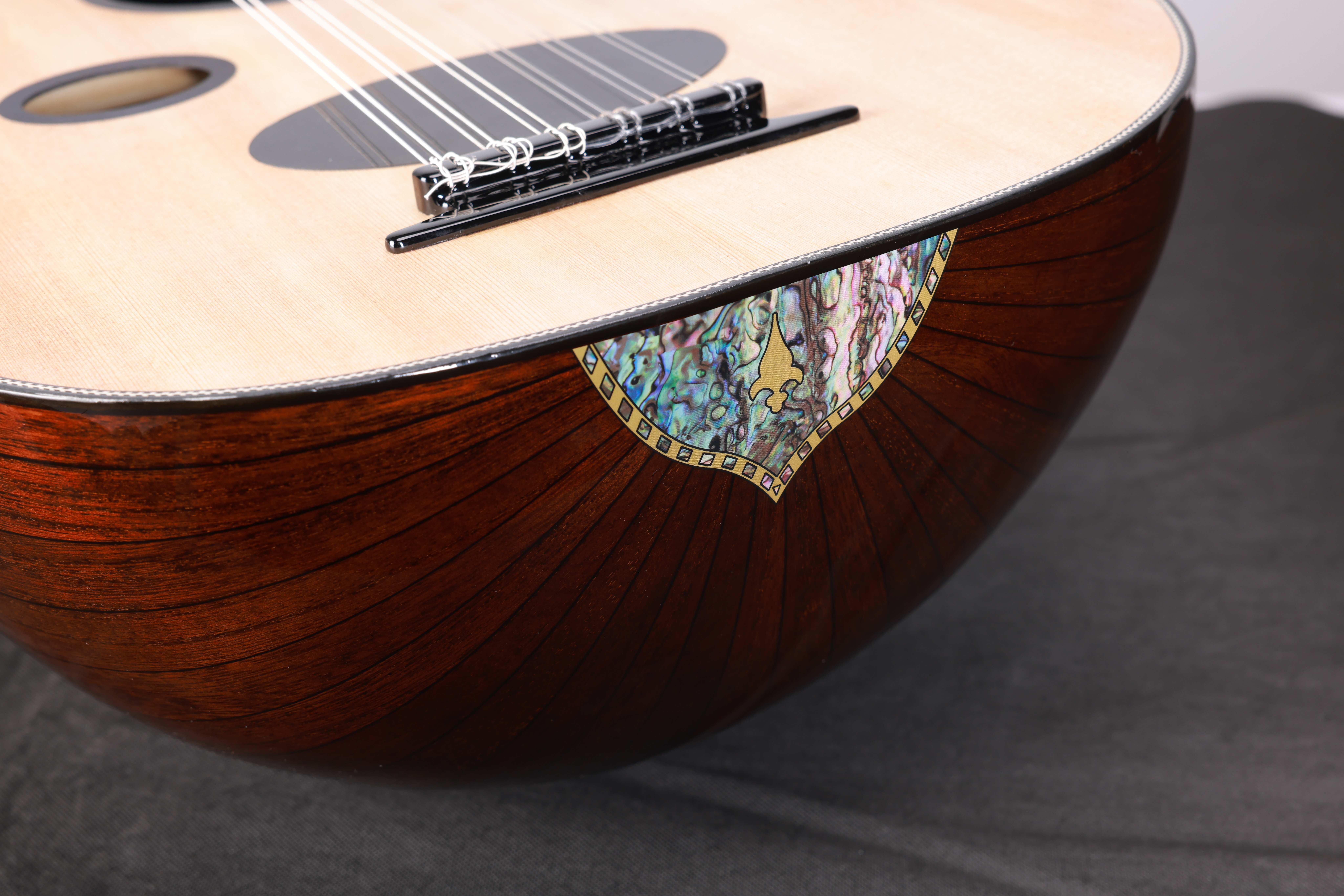 Turkish Professional Musical Instrument All Soild Oud