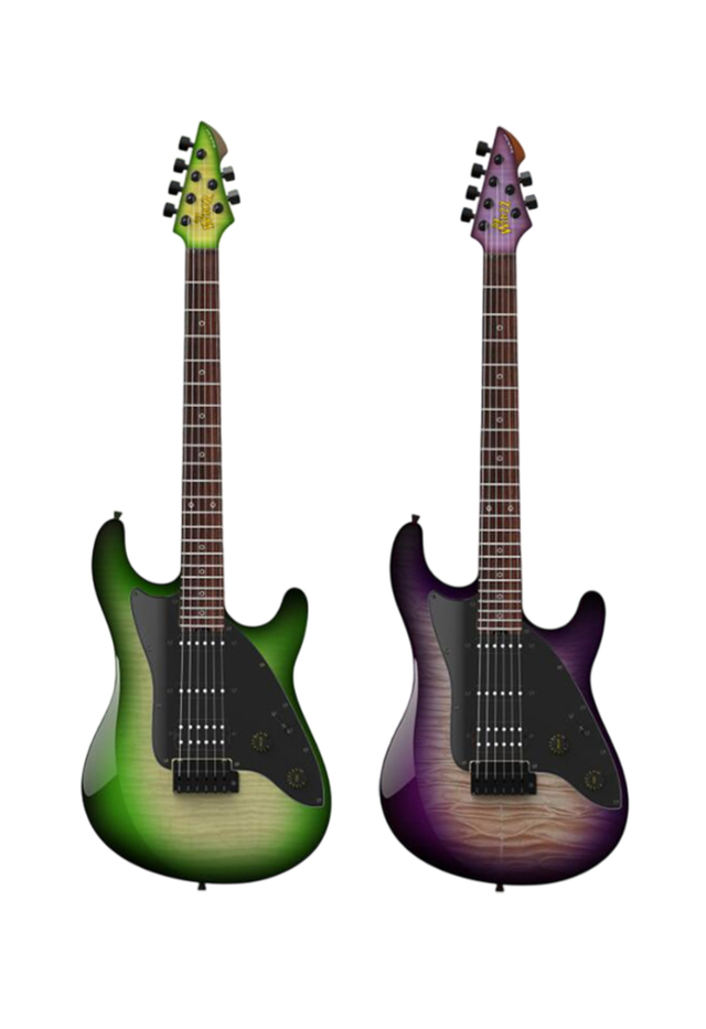 WGS150MF Professional WINZZ Design Gravity Series S Model Pro Glossy Finish Electric Guitar