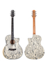 WAG905CE New Musical Instrument 41“ Winzz Exotic Material Acoustic Guitar 
