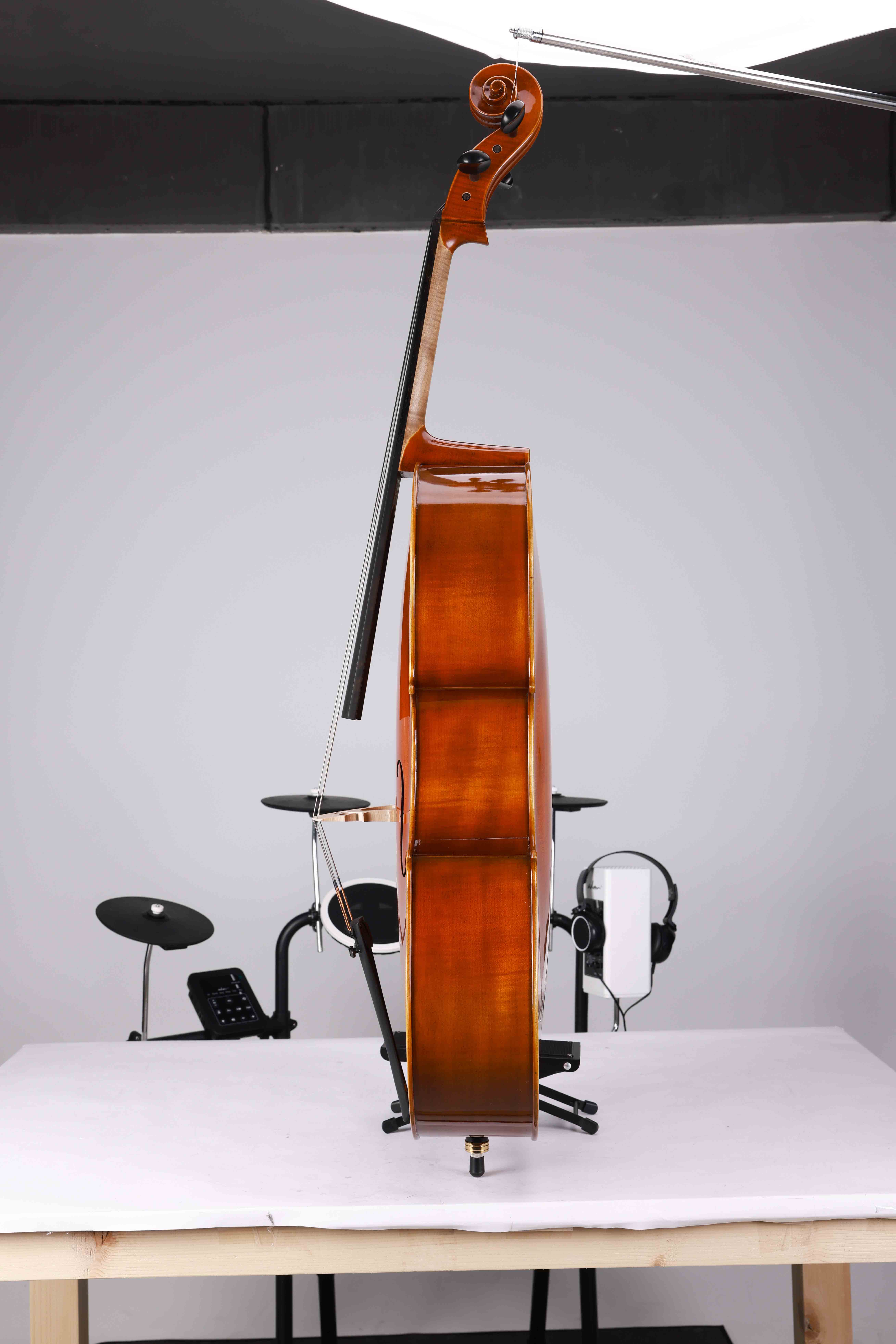LC02 Legacy Series Selected Solid Spruce Top 1/8- 4/4 Professional Advanced Cello